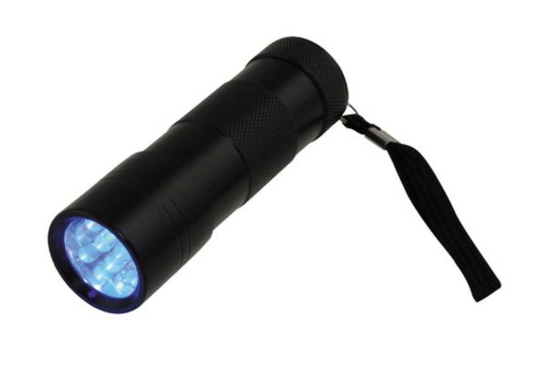 Μαύρος Φακός UV 12 LED - CAMP12