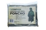 Khaki Waterproof Poncho PVC - CAMP17