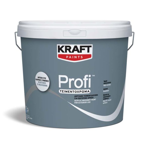 Acrylic Profi Masonry Paint 0.75L - KRAFT Paints - ENSXR04