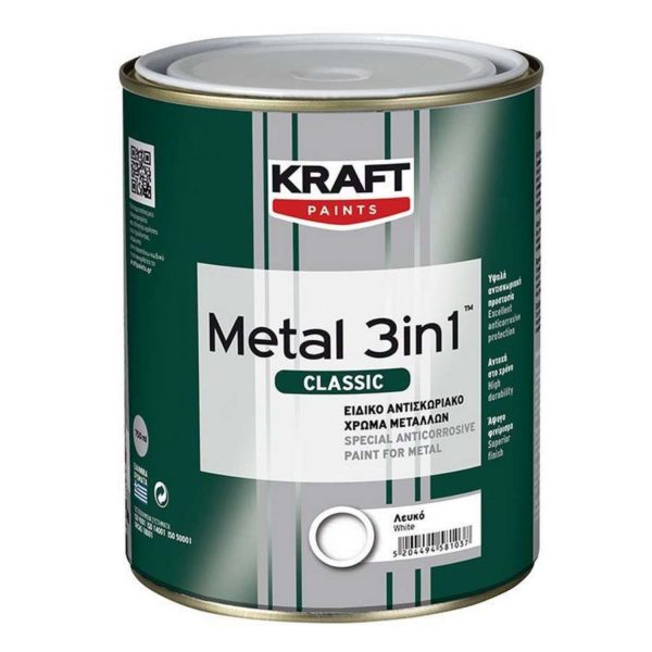 Metal 3IN1 Classic 0.75L - KRAFT Paints - MET03