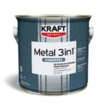 Metal 3IN1 Hammered 0,75L - KRAFT Paints - MET04