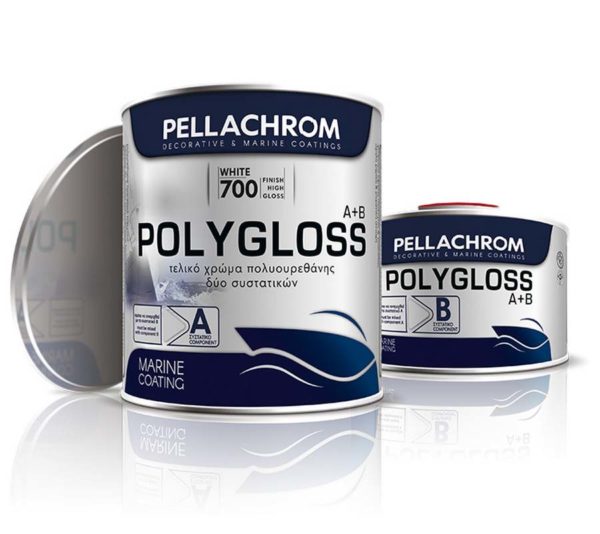 POLYGLOSS Χρώμα Πολυουρεθάνης 2 Συστατικών 750ml - NXR01